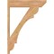 Ekena Millwork Olympic Slat Smooth Outlooker, Western Red Cedar, 7 1/2"W x 32"D x 44"H OUT08X32X44OLY06SWR - alternate 4